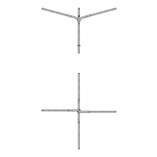 К8-1,5-1,5-1-1 кронштейн четырехрожковый